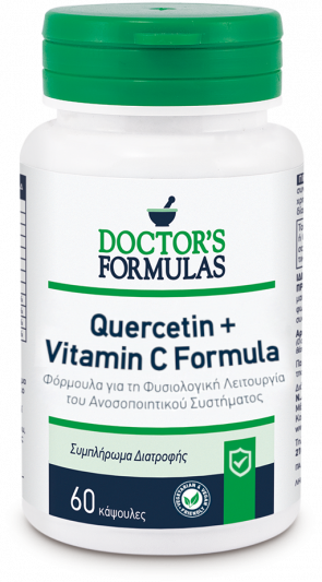 Doctor's Formulas Quercetin & Vitamin C Formula 60 Κάψουλες