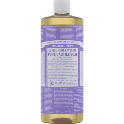  Dr.Bronner's Pure-Castile Lavender Liquid Soap 946ml
