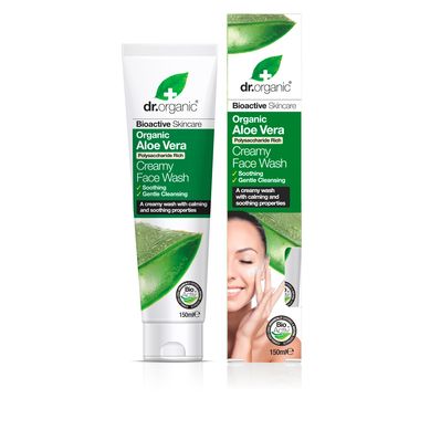 Dr.Organic Aloe Vera Creamy Face Wash 150ml