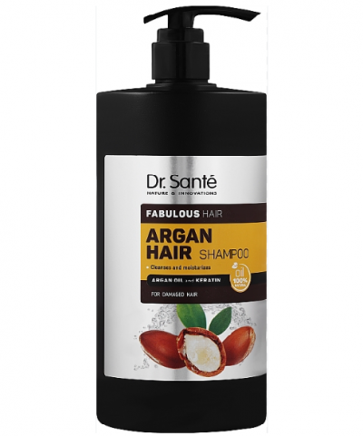 Dr.Sante Argan Σαμπουάν για Κατεστραμμένα Μαλλιά 1lt