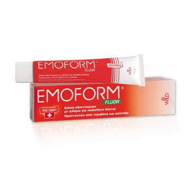 Emoform Fluor Swiss Ειδική Οδοντόκρεμα με Φθόριο για Ευαίσθητα Δόντια, 50gr