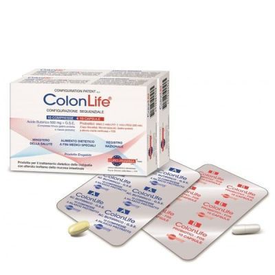 Euro-Pharma ColonLife 2 Packs 10 tabs & 10 caps