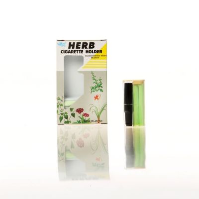 Herb Cigarette Holder 12 ανταλλακτικά φίλτρα με θήκη