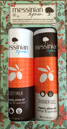 Messinian Spa Set Shower Gel Με Πορτοκάλι & Λεβάντα 300ml + Γαλάκτωμα Σώματος Πορτοκάλι & Λεβάντα 300ml