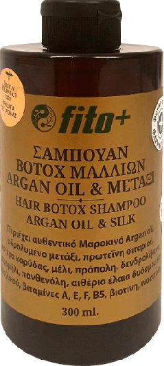 Fito+ Σαμπουάν Btx Μαλλιών Argan Oil & Μετάξι 300ml