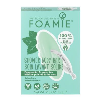 Foamie Mint To Be Fresh Shower Body Bar - Peppermint & Green Tea 80g