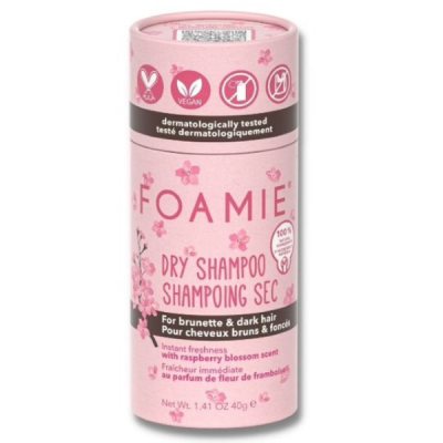 Foamie Dry Shampoo Berry Blossom Ξηρό Σαμπουάν για Καστανά & Σκούρα Μαλλιά 40g