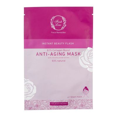 Fresh Line Anti-aging Υφασμάτινη Μάσκα Προσώπου 10ml