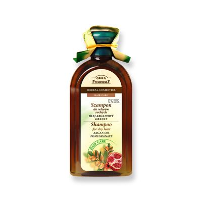 Green Pharmacy Σαμπουάν Argan Oil & Pomegranate για Ξηρά Μαλλιά 350 ml 
