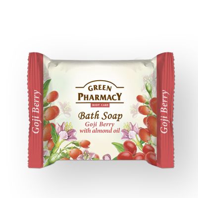 Green Pharmacy Σαπούνι με Goji Berry και Almond Oil 100g