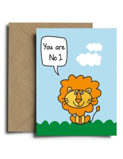 Spread The Magic Ευχετήρια Κάρτα No.1 Lion