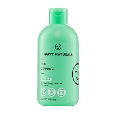 Happy Naturals Curl Defining Shampoo - Σαμπουάν Ειδικό για Μπούκλες 300ml