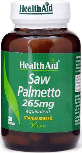 Health Aid Saw Palmetto 265mg 30 ταμπλέτες
