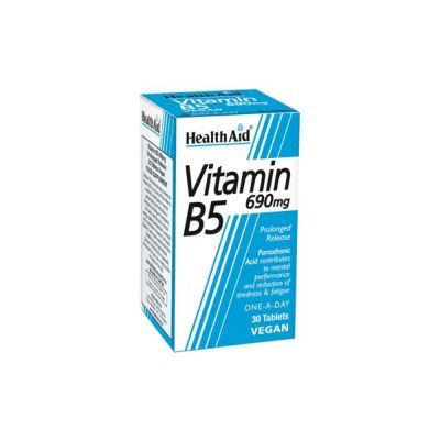 Health Aid Vitamin B5 690mg 30 Ταμπλέτες