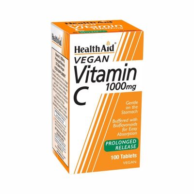 Health Aid Vitamin C 1000mg 100 Ταμπλέτες
