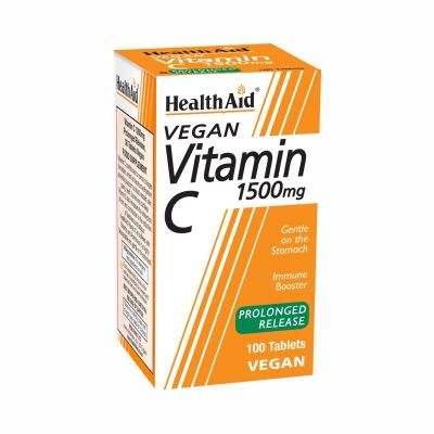 Health Aid Vitamin C 1500mg 100 Ταμπλέτες