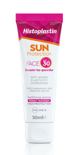 Histoplastin Sun Protection Face Cream To Powder Spf30+ 50ml