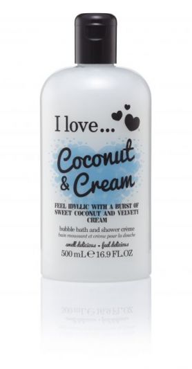 I Love... Bubble Bath Coconut & Cream 500ml