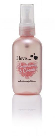 I Love...Refreshing Body Spritzer Strawberries & Cream 100ml