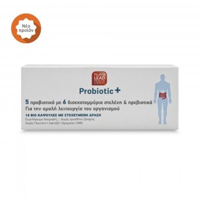 Nutralead Probiotic+ 10κάψουλες