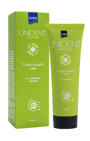 Intermed Unident Pharma Fresh Breath Care, Οδοντόκρεμα Για Την Κακοσμία 75ml
