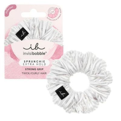 Invisibobble Extra Hold Sprunchie Pure White 1τμχ