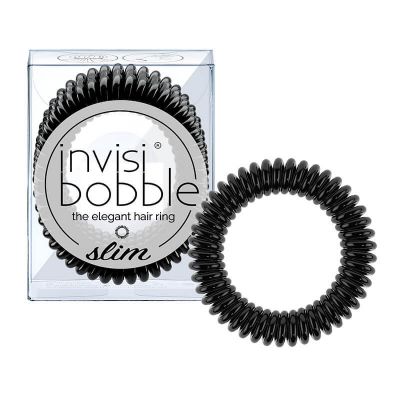 Invisibobble® Slim - Λαστιχάκι Μαλλιών True Black