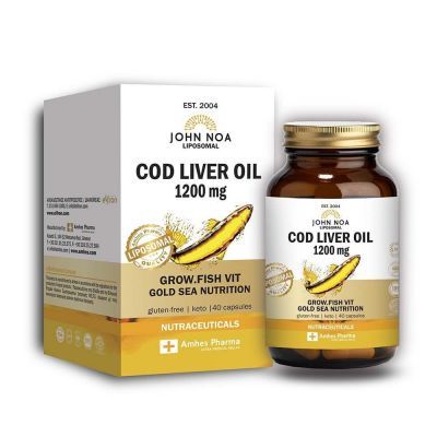 John Noa Liposomal Cod Liver Oil 1200mg 40 Κάψουλες