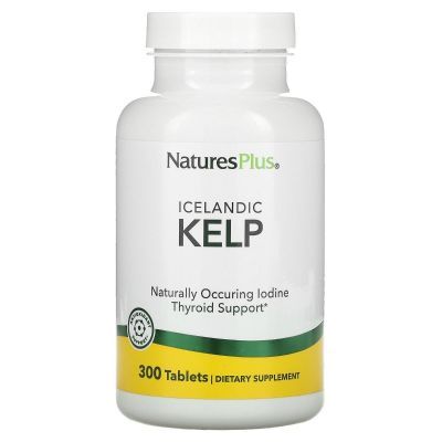 Natures Plus Kelp - Ιώδιο 300 Ταμπλέτες