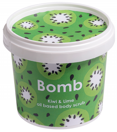 Bomb Cosmetics Kiwi & Lime oil based Body Scrub 365ml