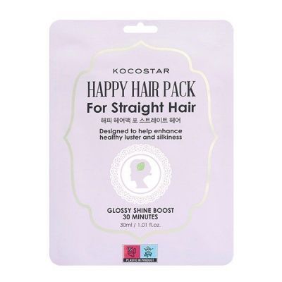 Kocostar Happy Hair, Μάσκα Για Ίσια Μαλλιά 1τμχ
