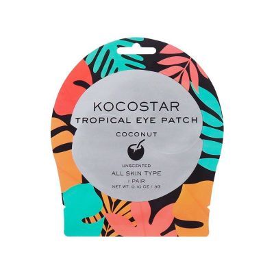 Kocostar Tropical Eye Patch Coconut - Επιθέματα Υδρογέλης για Αναζωογόνηση της Περιοχής των Ματιών 1 Ζεύγος