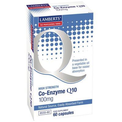 Lamberts Co-Enzyme Q10 100mg 60 Κάψουλες