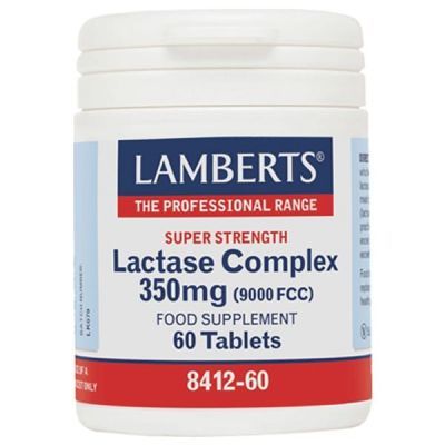 Lamberts Lactase Complex 350mg 60 Ταμπλέτες