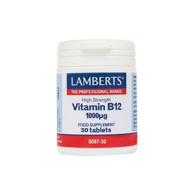 Lamberts Vitamin B12 1000μg 30 Ταμπλέτες