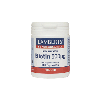 Lamberts Biotin 500mg 90 Κάψουλες