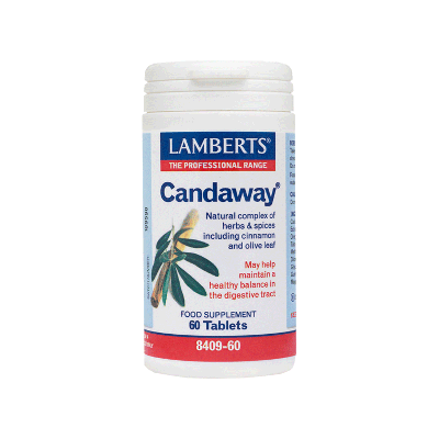 Lamberts Candaway Σύμπλεγμα Βοτάνων και Μπαχαρικών Φυτικής Προελεύσεως 60 Ταμπλέτες
