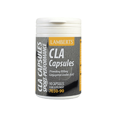 Lamberts CLA 1000mg Λιπαρό Οξύ για το Μεταβολισμό των Λιπών, 90 Κάψουλες