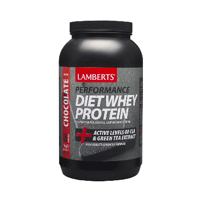 Lamberts Diet Whey Protein 1000gr, Πρωτεΐνη με Προσθήκη Αμινοξέων και Εκχύλισμα Πράσινου Τσαγιού, Γεύση Σοκολάτα 1kg