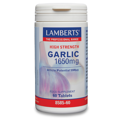 Lamberts Garlic 1650mg 60 Ταμπλέτες