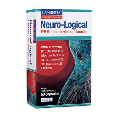 Lamberts Neuro-Logical Pea για την Φυσιολογική Λειτουργία του Νευρικού Συστήματος 60 Κάψουλες