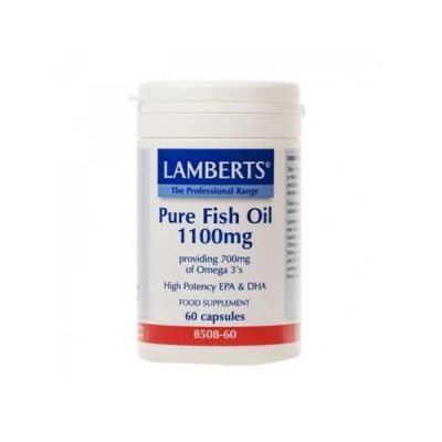 Lamberts Pure Fish Oil 1100mg 60 Κάψουλες