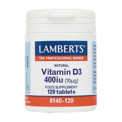 Lamberts Vitamin D3 400iu 120 Ταμπλέτες