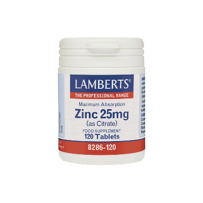 Lamberts Zinc 25mg 120 Ταμπλέτες