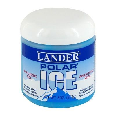 Lander Polar Ice Gel το μπλε ζελέ για τους πόνους 227gr
