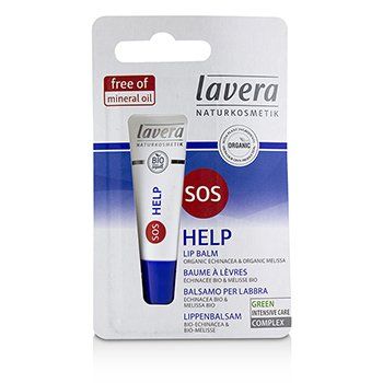 Lavera Lip Balm SOS Help με Βιολογική Εχινάκεια & Βιολογικό Μελισσόχορτο 8ml
