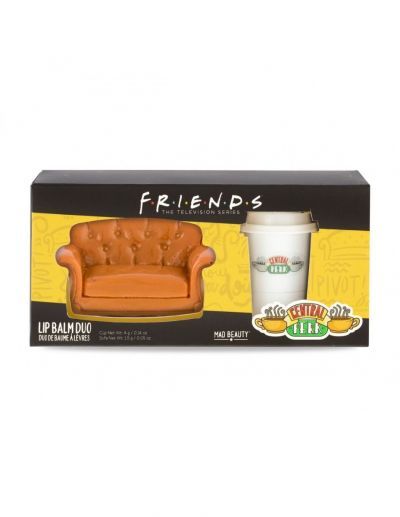 Mad Beauty Friends Sofa & Cup Lip Balm, Βάλσαμο Χειλιών - 4gr & 1,5gr