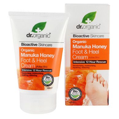 Dr.Organic Manuka Honey Foot Αnd Heel Cream 125m
