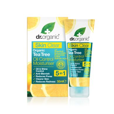 Dr. Organic Skin Clear Organic Tea Tree Oil Control Moisturiser 50ml