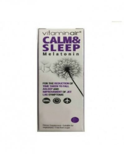 Medicair Vitaminair Calm & Sleep Συμπλήρωμα Διατροφής για την Μείωση του Χρόνου της Έλευσης του Ύπνου 30 Επικαλυμμένα Δισκία